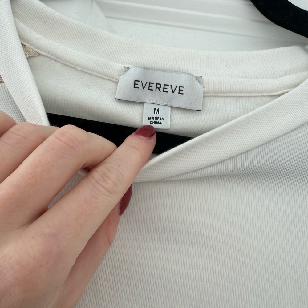 Evereve Cream Puff Sleeve Blouse - Picture 3 of 3
